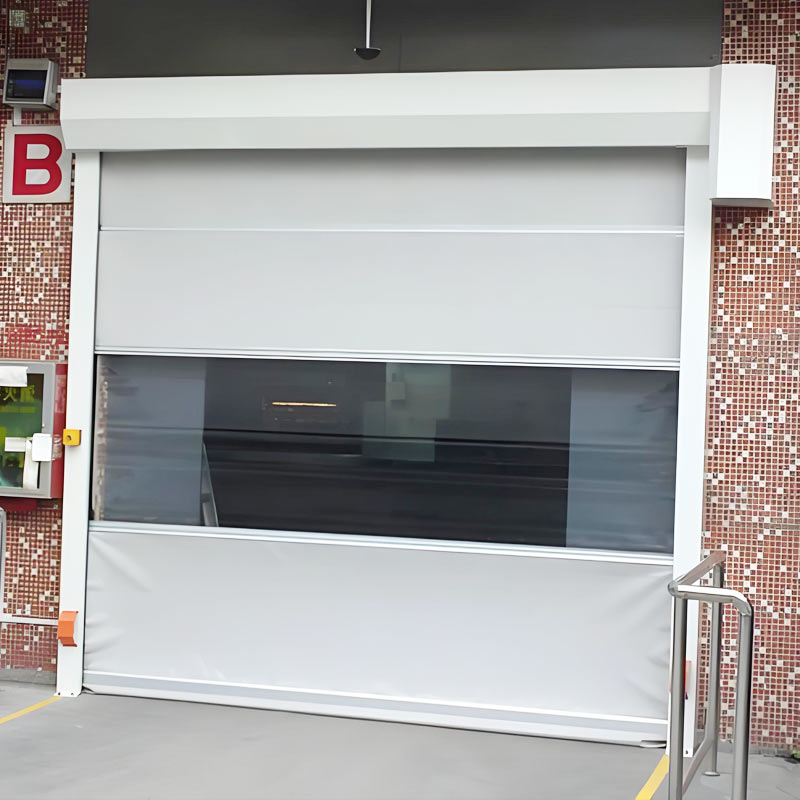pvc快速卷帘门灰 PVC FASTROLLING SHUTTER DOOR
