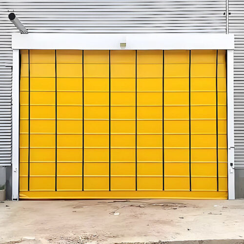 pvc快速堆积门黄 PVC FAST STACKING DOOR