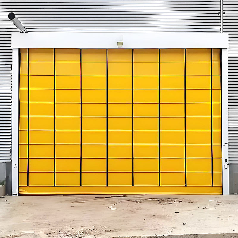 pvc快速堆积门黄 PVC FAST STACKING DOOR