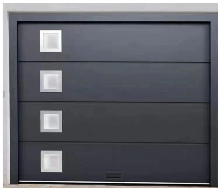 彩钢发泡车库门1 COLOR STEELFOAM GARAGE DOOR