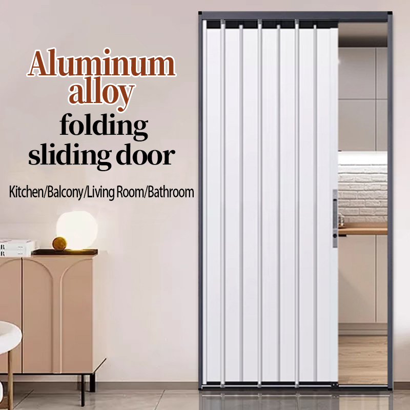 灰框+白板 Aluminum alloy folding door