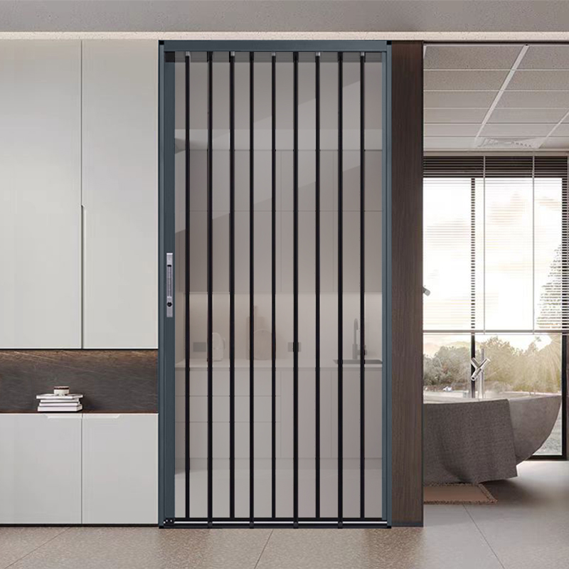灰框磨砂 Acrylic folding door