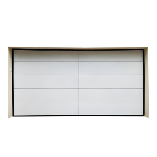 白底5 PURE FLAT ALUMINUM PLATE GARAGEDOOR