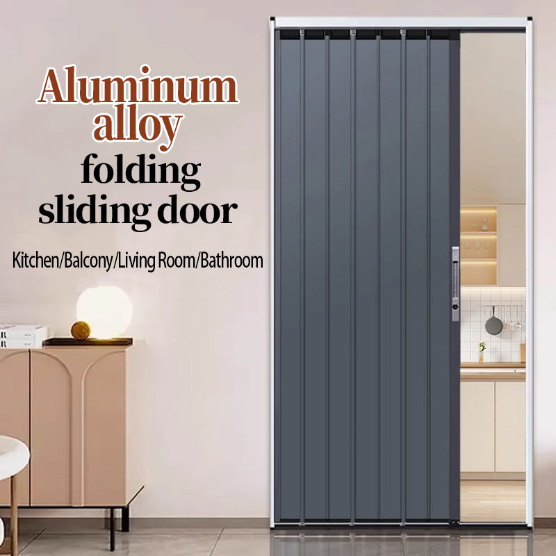 白框+灰板 Aluminum alloy folding door