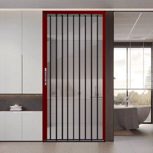 红框磨砂 Acrylic folding door