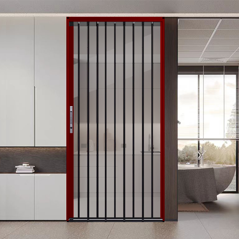 红框磨砂 Acrylic folding door