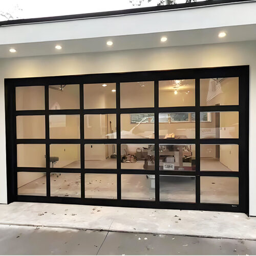 铝合金透视车库门1 ALUMINUM ALLOY PERSPECTIVE GARAGEDOOR