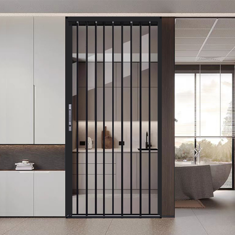 黑框透明 Acrylic folding door